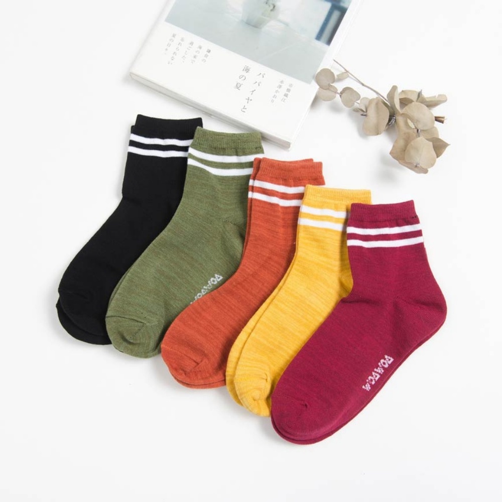 WOA-WOA Women Ankle Socks (5 pairs)